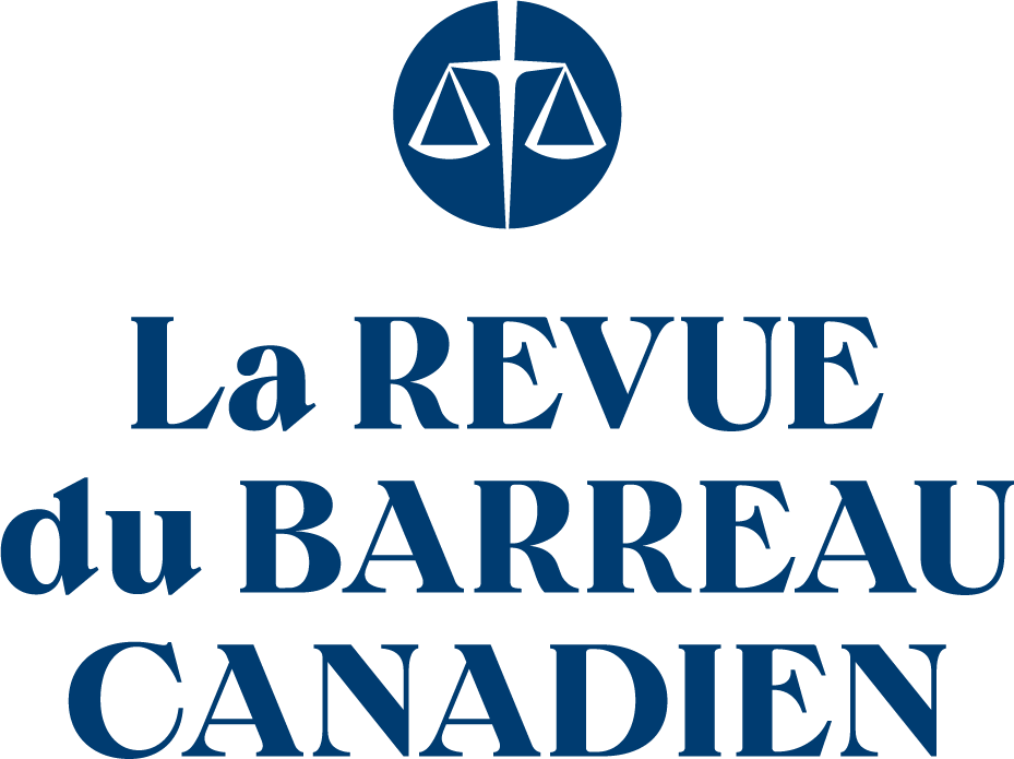 Logo de la Revue du Barreau Canadien